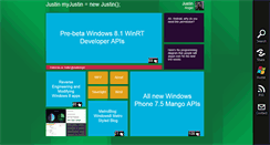 Desktop Screenshot of justinangel.net